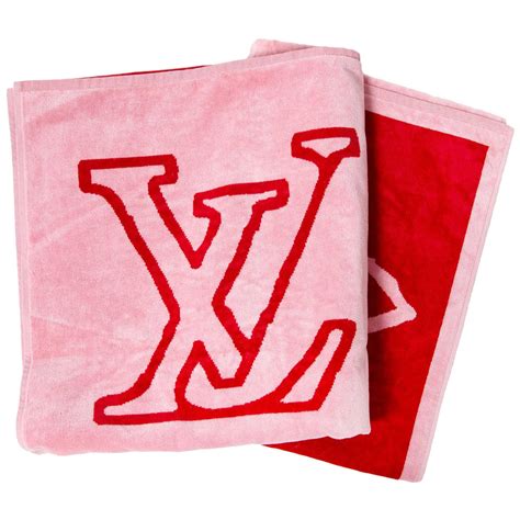 louis vuitton golf towel|Louis Vuitton beach towels.